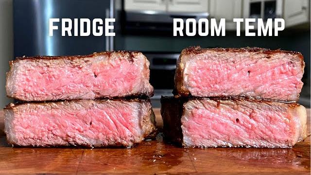 Should steaks be left at room temp before cooking? Should steaks be left at room temp before cooking?