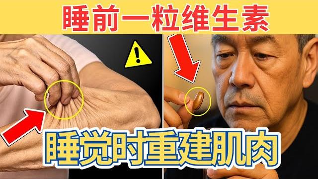 老人注意!睡前不吃这个,小心肌肉持续流失|老年健康贴士 老人注意!睡前不吃这个,小心肌肉持续流失|老年健康贴士