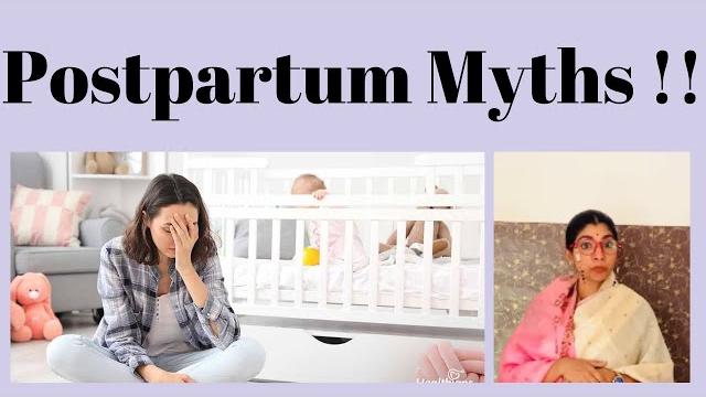 Postpartum myths !! Postpartum myths !!