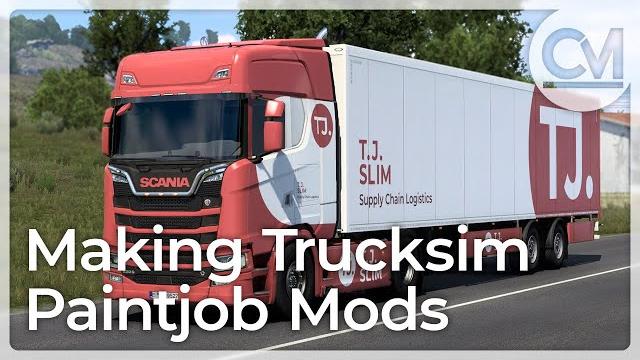 How to make ats/ets 2 paint job mods How to make ats/ets 2 paint job mods