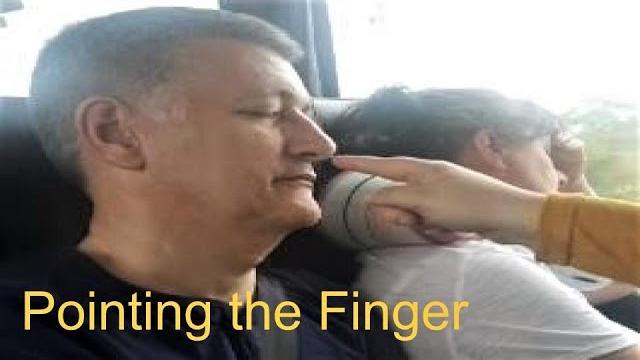 Pointing the finger Pointing the finger