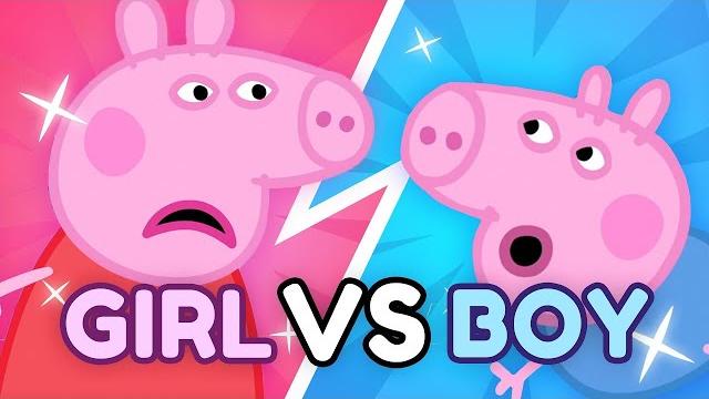 Girl vs boy sibling compilation 🩷 peppa pig tales full episodes | gender reveal episode this sat! Girl vs boy sibling compilation 🩷 peppa pig tales full episodes | gender reveal episode this sat!
