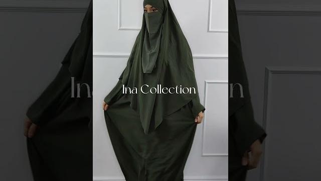 Abaya and khimar 2 layer set puff sleeves #abayamodern #hijab #modestoutfits #modeststyle #abaya Abaya and khimar 2 layer set puff sleeves #abayamodern #hijab #modestoutfits #modeststyle #abaya