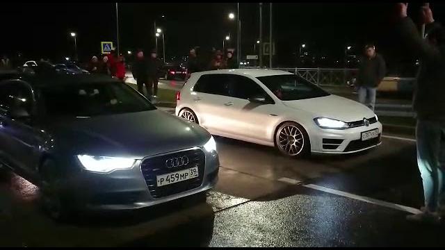 Vw golf r mk7 vs audi a6 c7 3.0tfsi Vw golf r mk7 vs audi a6 c7 3.0tfsi