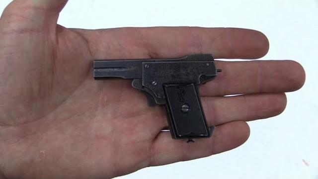 World's smallest pistol - 2.7mm kolibri World's smallest pistol - 2.7mm kolibri