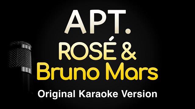 Apt. - rosé & bruno mars (karaoke songs with lyrics - original key) Apt. - rosé & bruno mars (karaoke songs with lyrics - original key)