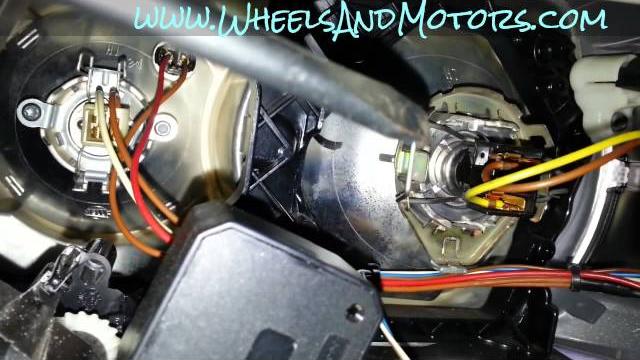 How to replace headlight bulb on audi a6 (c6 4f) - dipped beam, main beam and daylight. How to replace headlight bulb on audi a6 (c6 4f) - dipped beam, main beam and daylight.