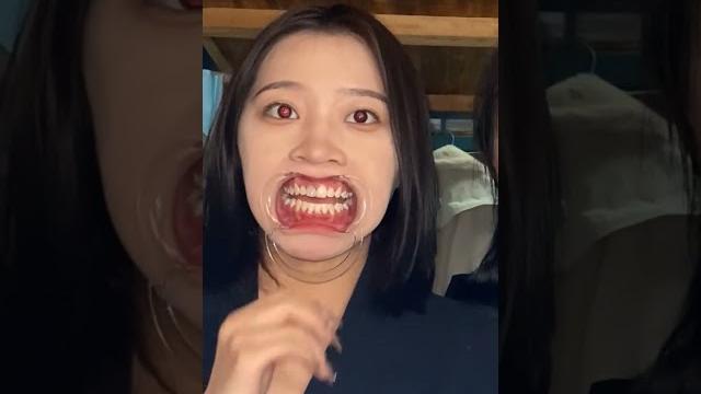 美女小姐姐大学生演示口腔检查开口器使用 美女小姐姐大学生演示口腔检查开口器使用