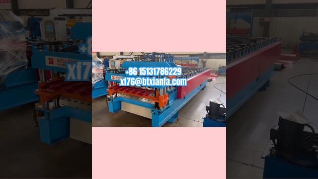 Roof sheet making machine Roof sheet making machine