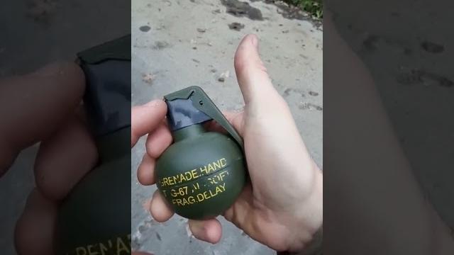 This is a hand grenade! This is a hand grenade!