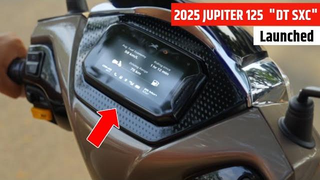 Finally 2025 tvs jupiter 125 dt sxc launched - 3 big changes | on road price | new meter |new color Finally 2025 tvs jupiter 125 dt sxc launched - 3 big changes | on road price | new meter |new color