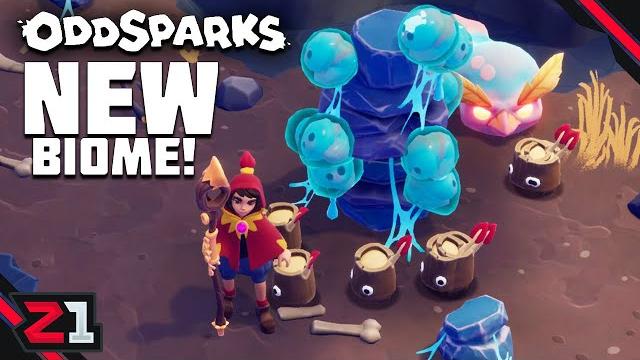 New biome and a choppy spark! oddsparks New biome and a choppy spark! oddsparks