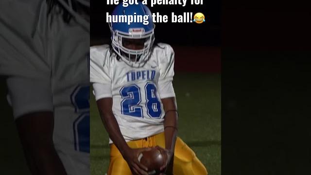 Got a penalty for humping ball!#mississippi #football #footballshorts #nfl #sports #keyandpeele Got a penalty for humping ball!#mississippi #football #footballshorts #nfl #sports #keyandpeele
