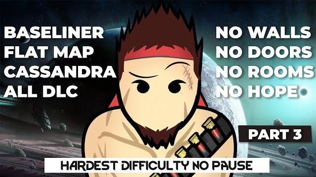 Rimworld - no walls, no doors, no rooms, naked brutality, anomaly cassandra | 500% no pause day 3 Rimworld - no walls, no doors, no rooms, naked brutality, anomaly cassandra | 500% no pause day 3