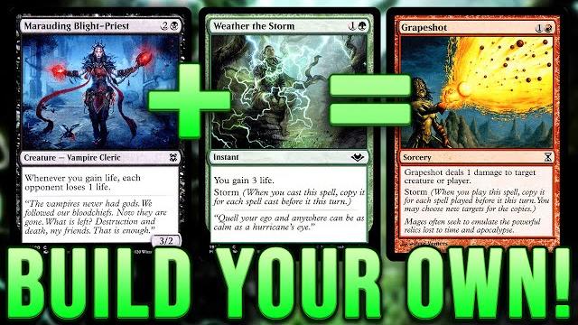 Build your own grapeshot! weather the storm + marauding blight-priest | pauper magic: the gathering Build your own grapeshot! weather the storm + marauding blight-priest | pauper magic: the gathering