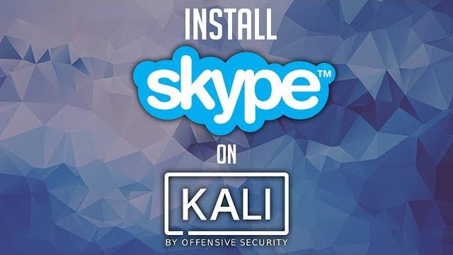 How to: install skype on kali linux How to: install skype on kali linux