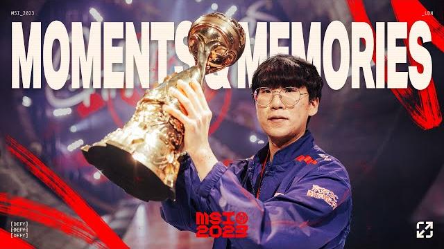 Moments & memories | msi 2023 Moments & memories | msi 2023
