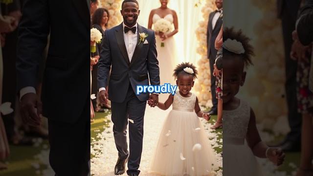 They didn’t want a black flower girl—so the groom walked down the aisle holding her hand They didn’t want a black flower girl—so the groom walked down the aisle holding her hand
