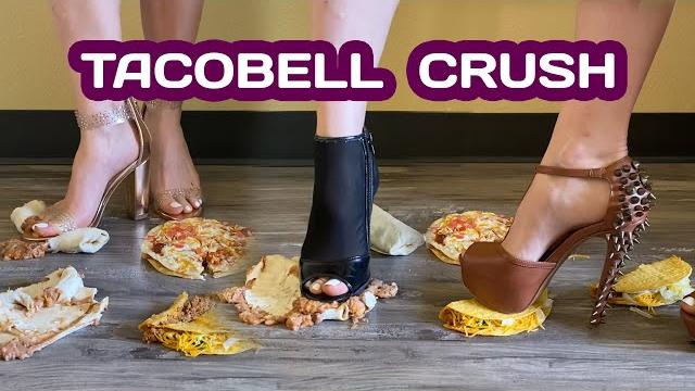 Food crush tacobell | asmr & crushing Food crush tacobell | asmr & crushing