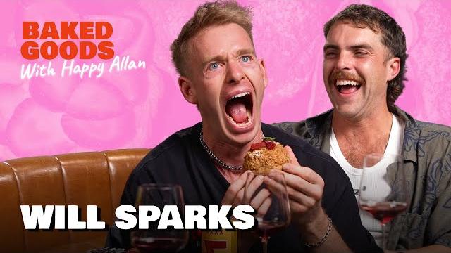 Will sparks: baked goods with happy allan Will sparks: baked goods with happy allan