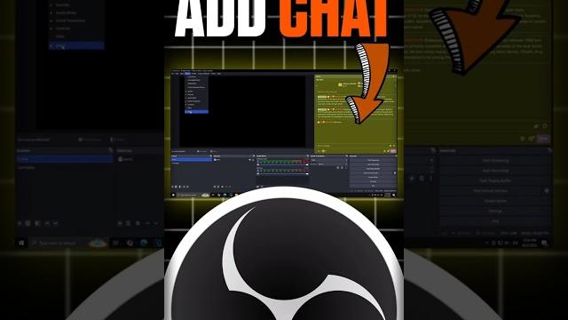 How to add twitch/ kick chat to obs studio How to add twitch/ kick chat to obs studio
