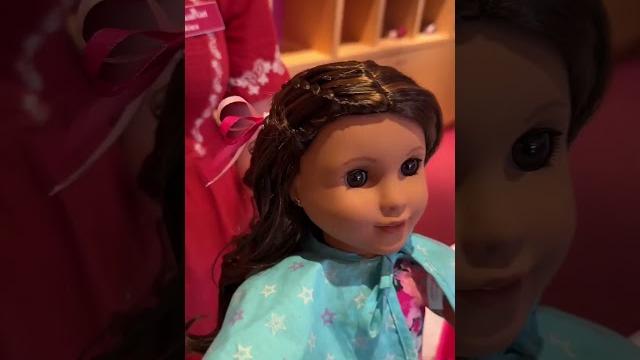 She realized she was below budget so she took her new doll to the salon #shorts #thecarlins She realized she was below budget so she took her new doll to the salon #shorts #thecarlins