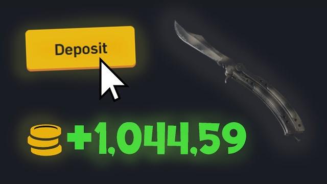 Depositing my butterfly on csgoempire Depositing my butterfly on csgoempire