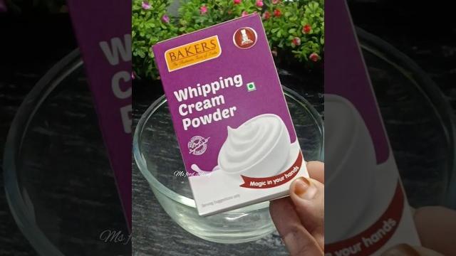 #whipping cream powder recipe#stable whipped cream#short #whipping cream powder recipe#stable whipped cream#short