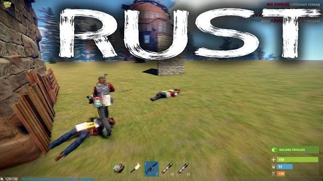 Rust гора трупов под дверью!!! Rust гора трупов под дверью!!!