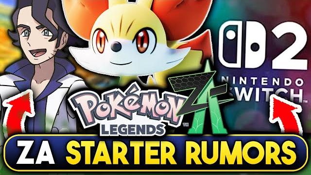 Pokemon news! new legends za leaks! new character updates & starter rumors! switch 2 updates! Pokemon news! new legends za leaks! new character updates & starter rumors! switch 2 updates!