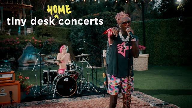 Young thug: tiny desk (home) concert Young thug: tiny desk (home) concert