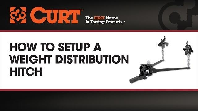 How to set up a weight distribution hitch - curt How to set up a weight distribution hitch - curt