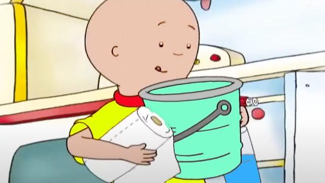 Caillou's big clean up | caillou cartoon Caillou's big clean up | caillou cartoon