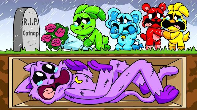 Catnap is buried alive?! (cartoon animation) Catnap is buried alive?! (cartoon animation)