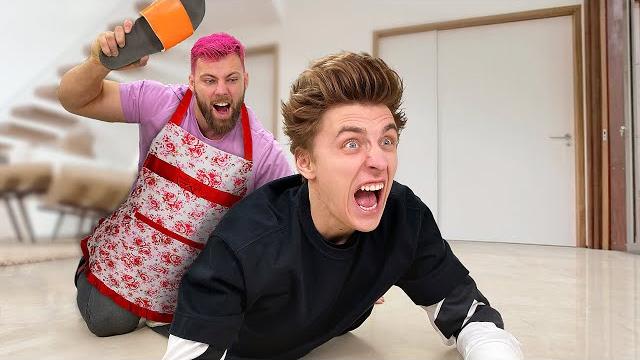 Кого первым накажет няня, получит 1000$ - челлендж ! Кого первым накажет няня, получит 1000$ - челлендж !
