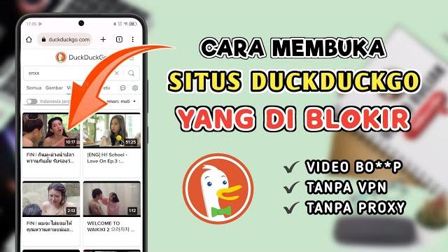 Cara membuka situs duckduckgo yang diblokir Cara membuka situs duckduckgo yang diblokir