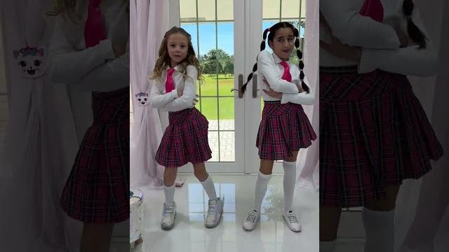 Cool dance trend with my best friend ️ #shorts Cool dance trend with my best friend ️ #shorts