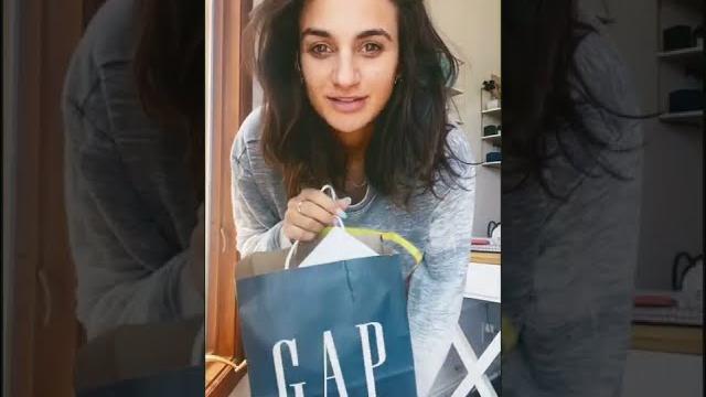 Gap lounge wear try on haul #tryonhaul #shorts Gap lounge wear try on haul #tryonhaul #shorts