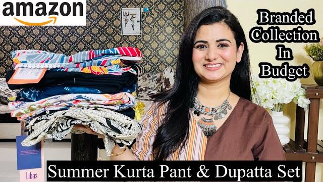 Must have amazon kurta set haul, floral print cotton kurta pant with dupatta, summer kurta set,kurti Must have amazon kurta set haul, floral print cotton kurta pant with dupatta, summer kurta set,kurti
