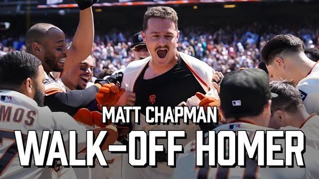 Matt chapman's clutch homer gives giants another walk-off win | sf giants vs braves highlights Matt chapman's clutch homer gives giants another walk-off win | sf giants vs braves highlights