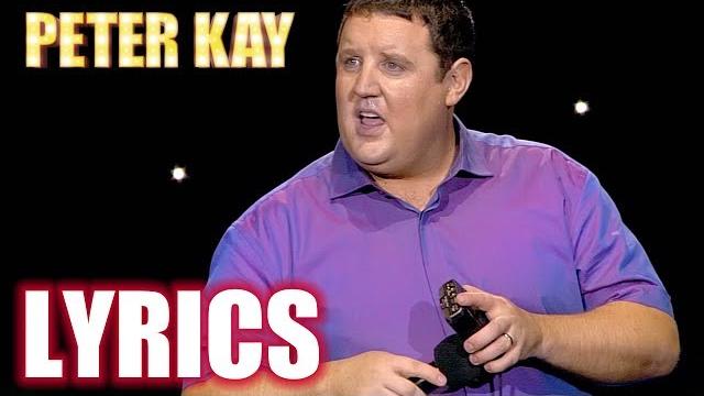 Misheard lyrics | peter kay: the tour that didn't tour tour Misheard lyrics | peter kay: the tour that didn't tour tour