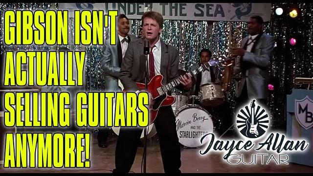 Gibson isn't selling guitars anymore! Gibson isn't selling guitars anymore!