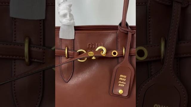 Aventure nappa leather bag#luxurybag #unboxing #bagunboxing #bagreview #miumiu #miumiubag #itbag Aventure nappa leather bag#luxurybag #unboxing #bagunboxing #bagreview #miumiu #miumiubag #itbag