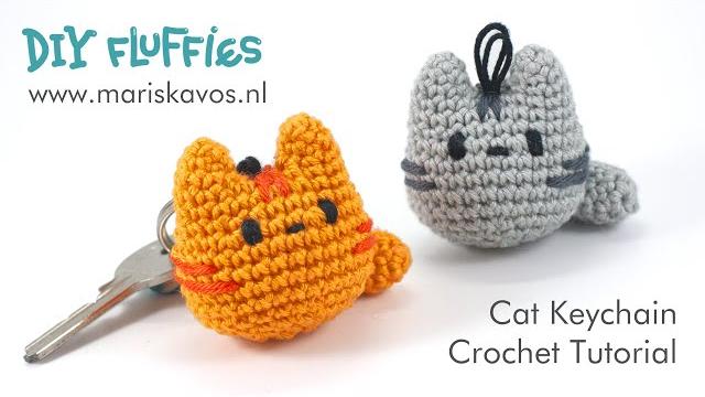 How to crochet - easy cat amigurumi keychain tutorial - great for beginners - english How to crochet - easy cat amigurumi keychain tutorial - great for beginners - english