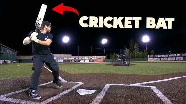 Cricket bat vs. baseball bat Cricket bat vs. baseball bat