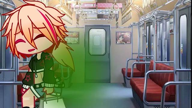 Gacha fart and diarrhea in train Gacha fart and diarrhea in train