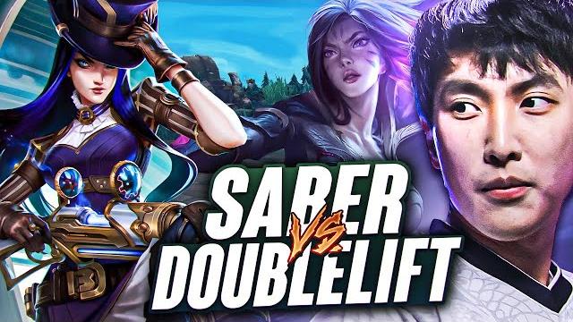 Saber caitlyn vs doublelift kaisa (full game) Saber caitlyn vs doublelift kaisa (full game)