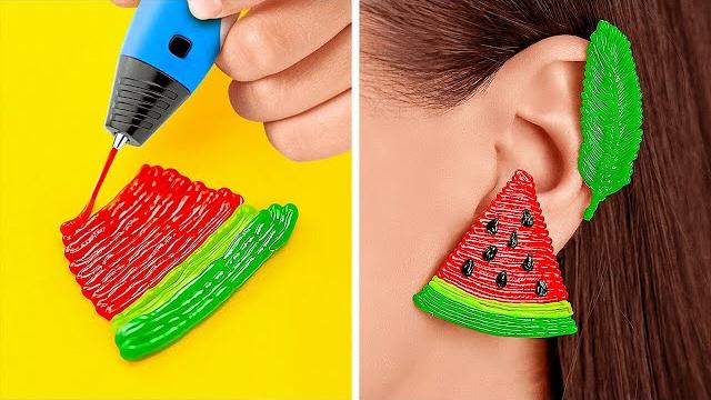 Ideas de joyería diy| ¡consejos de reparación con lápiz 3d! arte trucos para estudiantes por drawpaw Ideas de joyería diy| ¡consejos de reparación con lápiz 3d! arte trucos para estudiantes por drawpaw