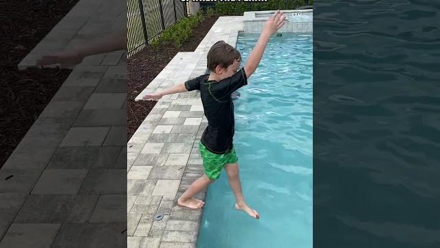10 ways to jump into a pool! 10 ways to jump into a pool!