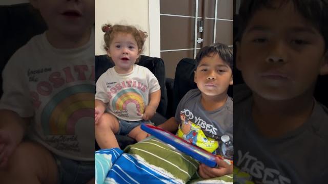 Mom catches brother and sister arguing #shorts Mom catches brother and sister arguing #shorts